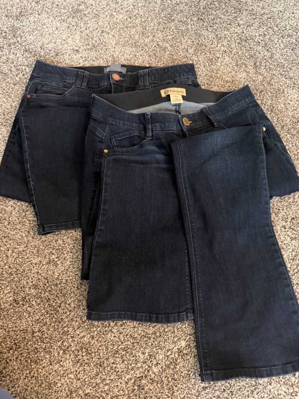 Democracy Dark Indigo Women’s Jeggings - Picture 2 of 8